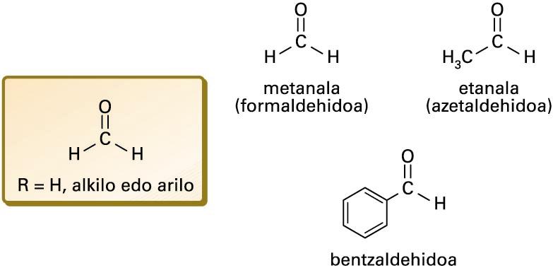 Zenbait aldehido