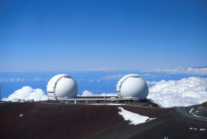 Hawaiiko Keck teleskopioak